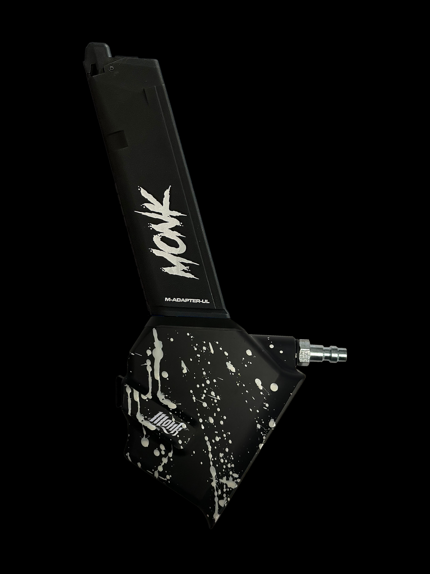 M-Adapter Aluminium Ultra Light Angled - Splattered