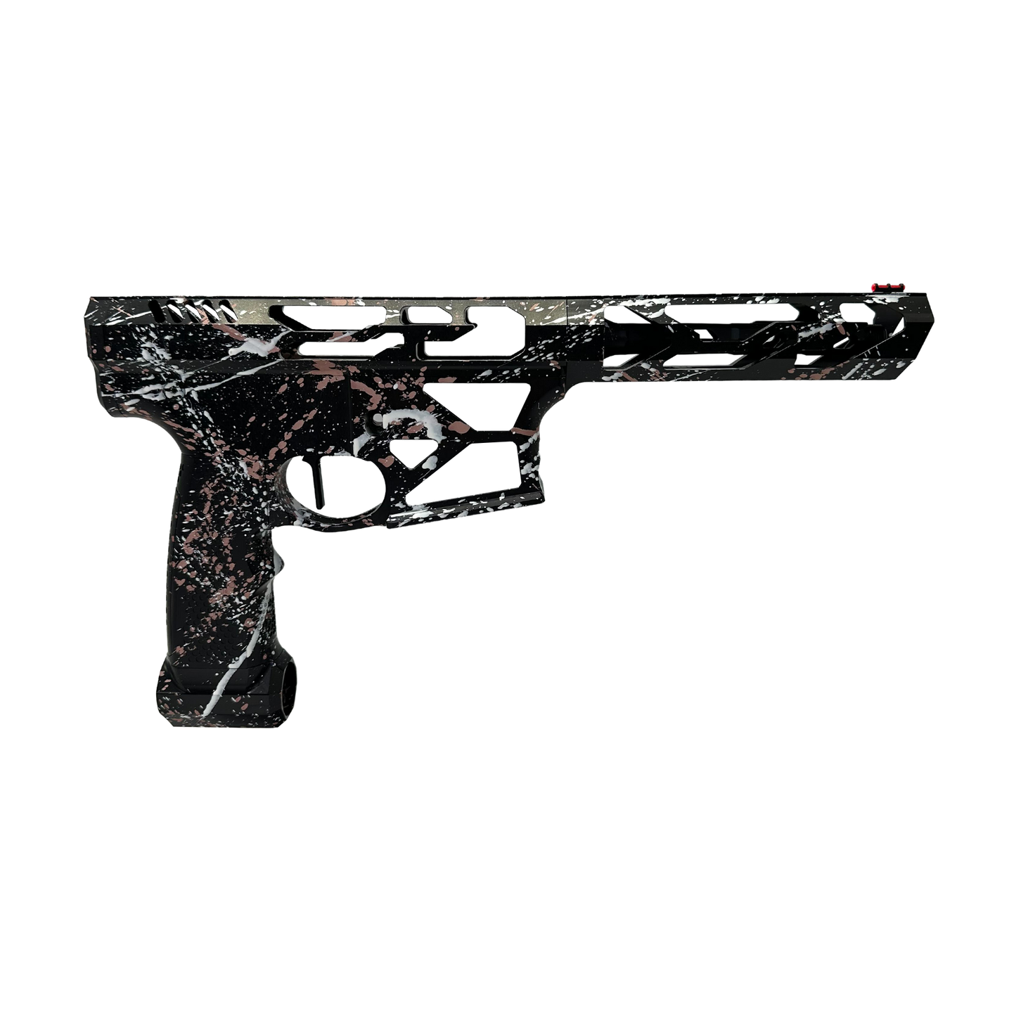 Monk's Splatter M4 - Black Base with Rose gold/white splatter