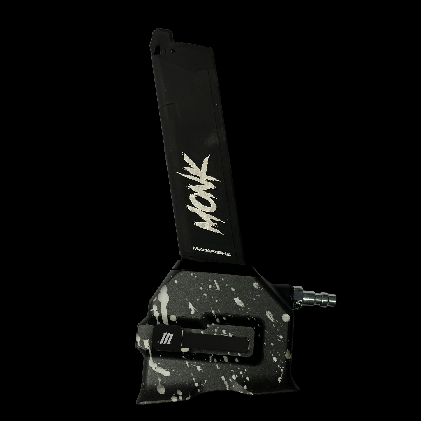 M-Adapter Aluminium Ultra Light Straight - Splattered