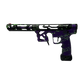 Monk's Splatter Rogue 9 ARP Black/Purple Base with Green/black Splatter