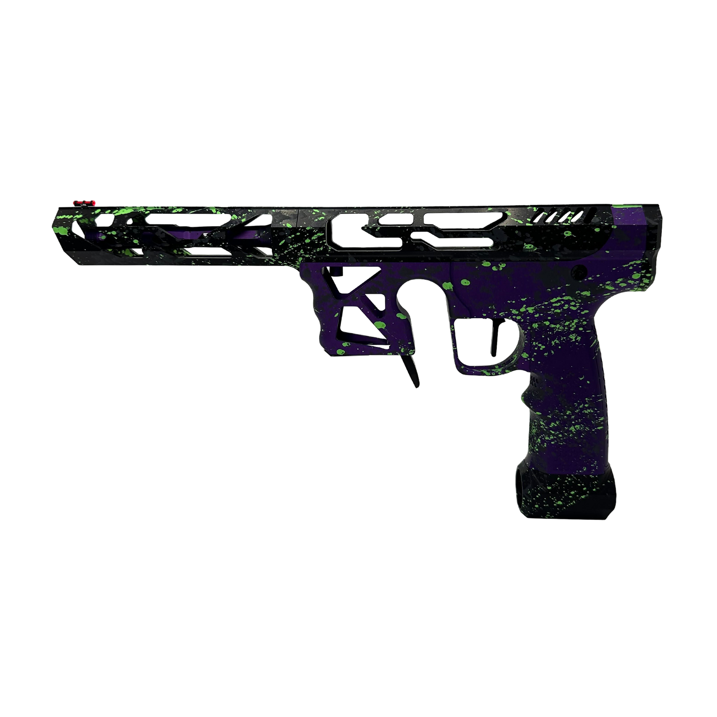Monk's Splatter Rogue 9 ARP Black/Purple Base with Green/black Splatter