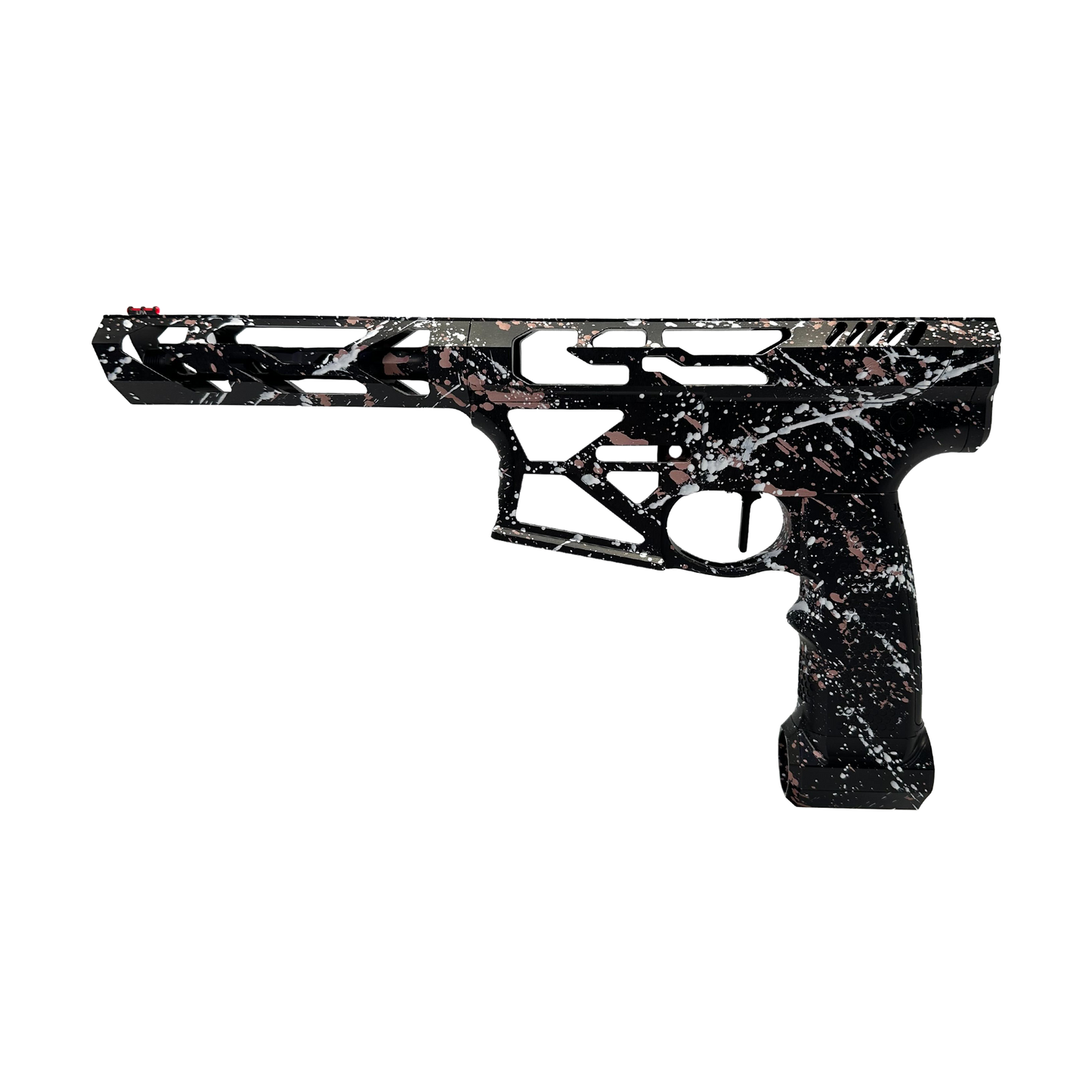 Monk's Splatter M4 - Black Base with Rose gold/white splatter