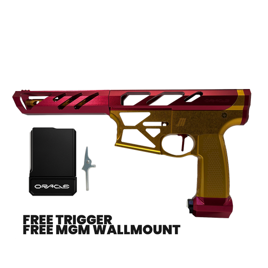 Monk's Choice M4 Receiver Set (Gold/Red)