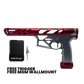 Monk's Choice M4 Receiver Set (Titanium/Red)