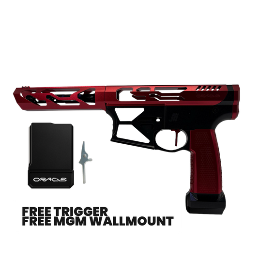 Monk's Choice M4 Receiver Set (Black/Red)