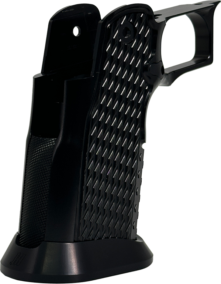 Valor MK-1P  Hi Capa Grip 'Diamond' (Gloss Black/Matte Black)